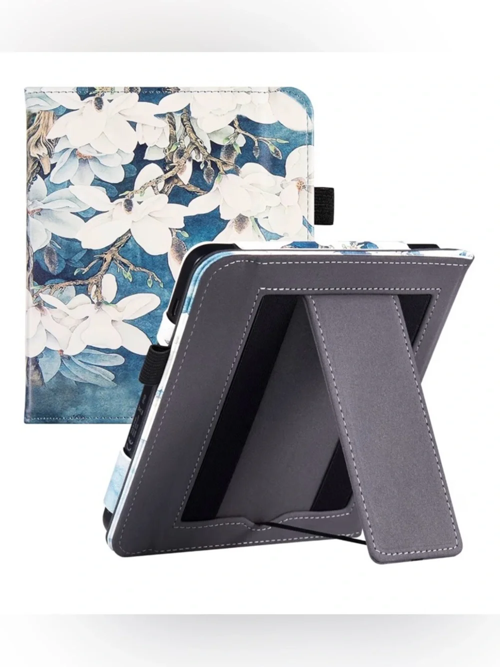 PU Leather 7” Kobo Libra 2/H20 Magnolia Protective Case